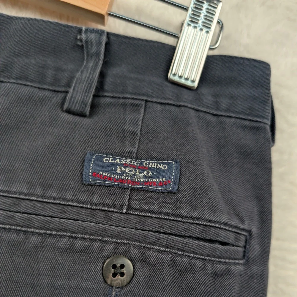 VTG Polo Ralph Lauren Shorts Men's 36 Gray 9
